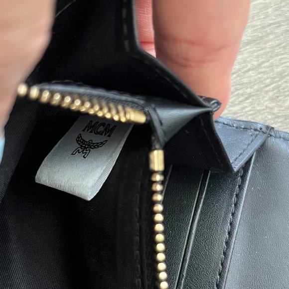 MCM Black Leather Wallet - Picture 9 of 11